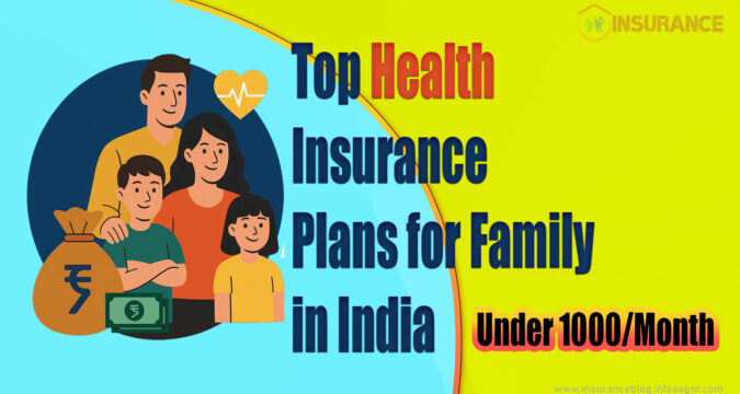 Top health insurance plans for family in india under 1000 month